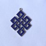 Endless Knot Silver Pendant