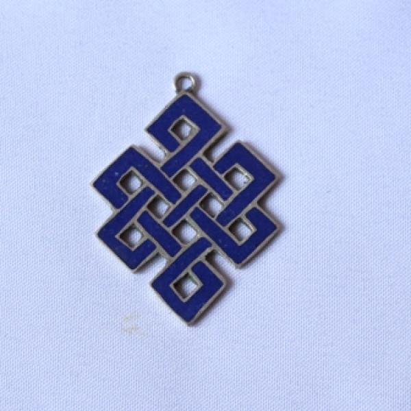Endless Knot Silver Pendant